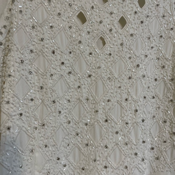 ✔️Elegant White Sleeveless Gown NWT - Picture 2 of 4